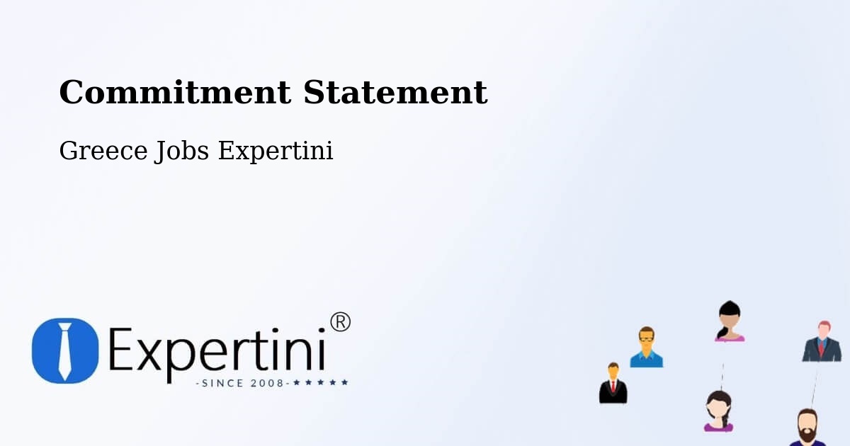 Corporate Commitment – Agía Triáda - Greece Jobs Expertini