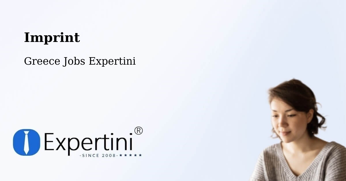 Imprint – Agía Triáda - Greece Jobs Expertini